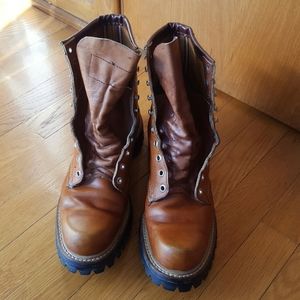 Great pair of vintage 70s red wing irish setter
